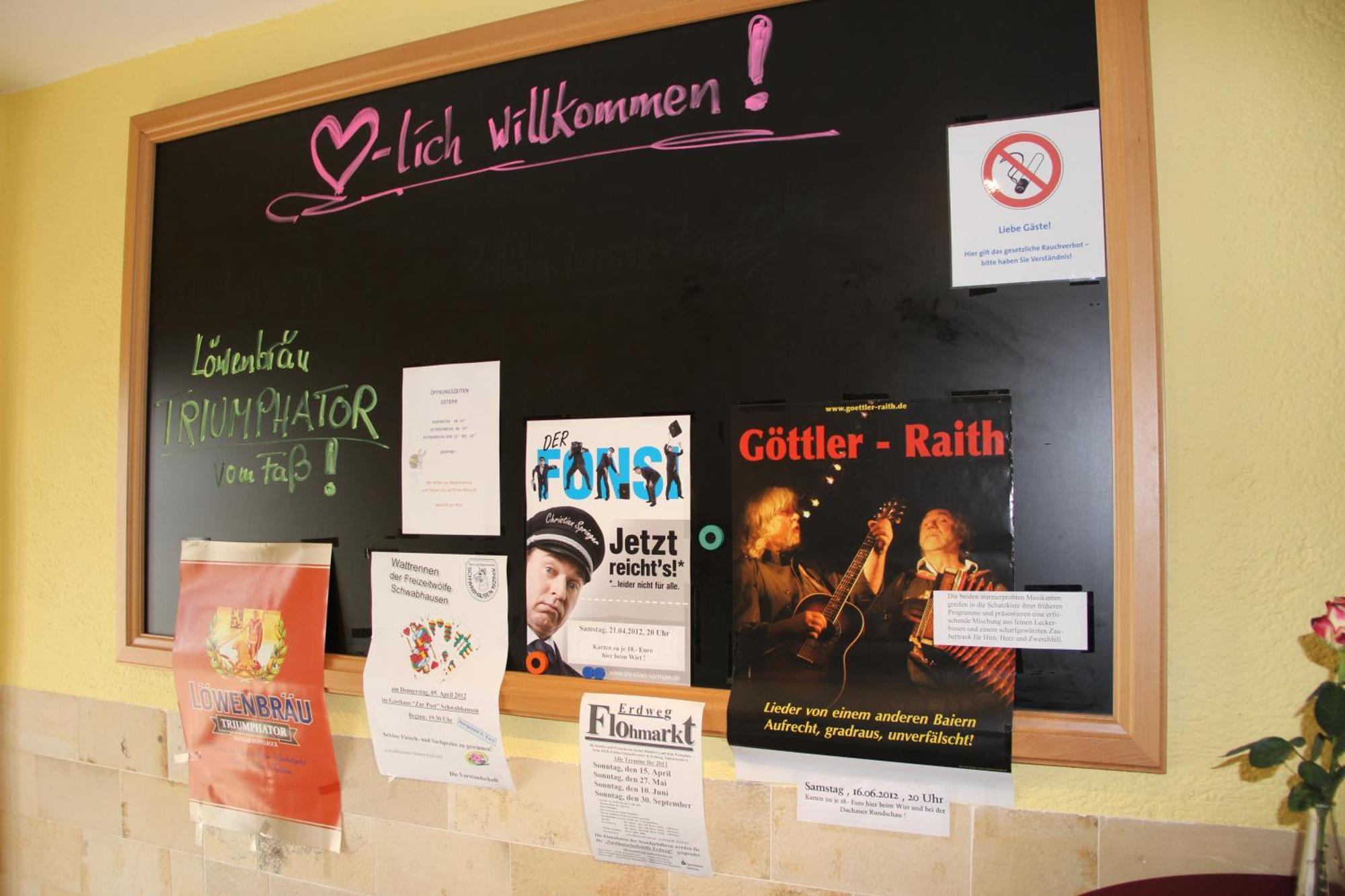 Gasthof Zur Post Schwabhausen bei Dachau ภายนอก รูปภาพ